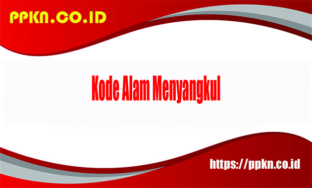 Kode Alam Menyangkul