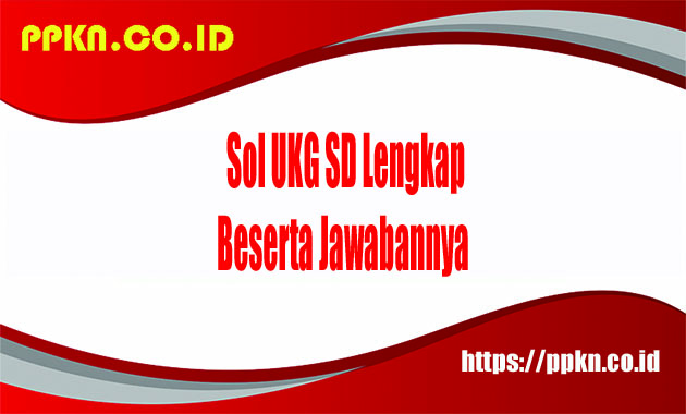 soal ukg guru sd 2023