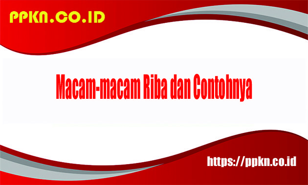 macam-macam riba dan contohnya