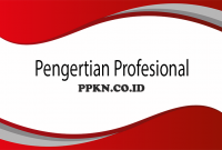 Pengertian Profesional