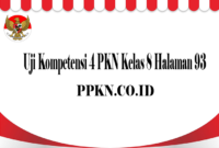 Uji Kompetensi 4 PKN Kelas 8 Halaman 93