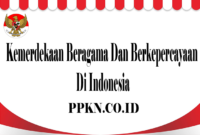 Kemerdekaan Beragama Dan Berkepercayaan Di Indonesia