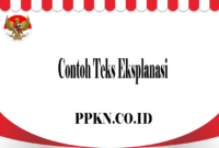 Contoh Teks Eksplanasi