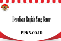 Penulisan Rupiah Yang Benar