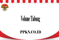 Volume Tabung