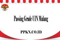 Passing Grade UIN Malang