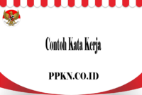 Contoh Kata Kerja