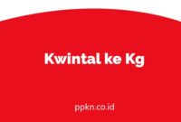 Kwintal ke Kg