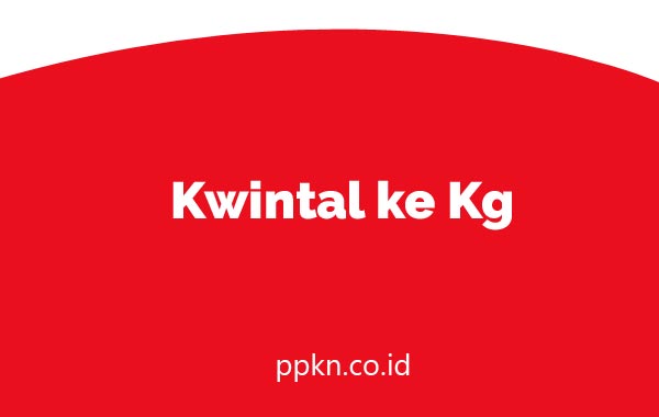Kwintal ke Kg