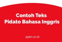 Contoh Teks Pidato Bahasa Inggris