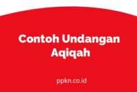 Contoh Undangan Aqiqah