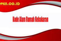 Kode Alam Rumah Kebakaran