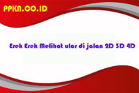 angka keberuntungan melihat ular