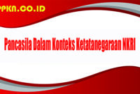 Pancasila Dalam Konteks Ketatanegaraan NKRI