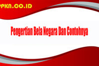 Pengertian Bela Negara Dan Contohnya