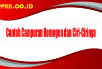 Contoh Campuran Homogen dan Ciri-Cirinya