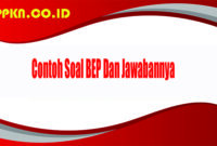 Contoh Soal BEP Dan Jawabannya