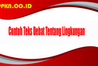 Contoh Teks Debat Tentang Lingkungan