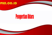 Pengertian Udara