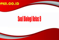 Soal Biologi Kelas 9