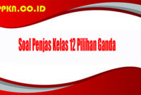 Soal Penjas Kelas 12 Pilihan Ganda