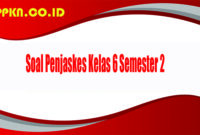 Soal Penjaskes Kelas 6 Semester 2