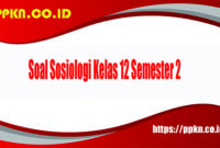 Soal Sosiologi Kelas 12 Semester 2