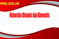 Viskositas Dinamis dan Kinematis