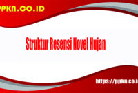 Struktur Resensi Novel Hujan