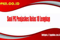soal penjas kelas 10