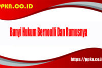 Bunyi Hukum Bernoulli Dan Rumusnya