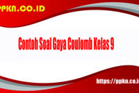 Contoh Soal Gaya Coulomb Kelas 9