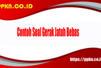 Contoh Soal Gerak Jatuh Bebas