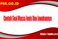 Contoh Soal Massa Jenis Dan Jawabannya