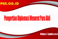 Pengertian Diplomasi Menurut Para Ahli