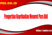 Pengertian Kepribadian Menurut Para Ahli