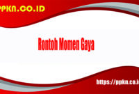 Rontoh Momen Gaya