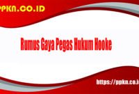 Rumus Gaya Pegas Hukum Hooke