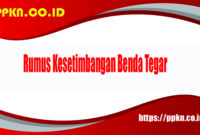 Rumus Kesetimbangan Benda tegar