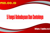 5 Fungsi Kebudayaan Dan Contohnya