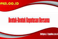 Bentuk-Bentuk Keputusan Bersama