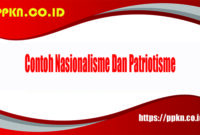 Contoh Nasionalisme Dan Patriotisme