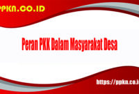 Peran PKK Dalam Masyarakat Desa