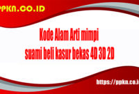 Kode Alam Arti mimpi suami beli kasur bekas