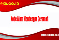 Kode Alam Mendengar Ceramah