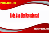 Kode Alam Ular Masuk Lemari