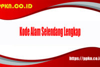 Kode Alam Selendang