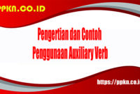Pengertian dan Contoh Penggunaan Auxiliary Verb