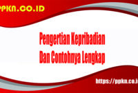 Pengertian Kepribadian Dan Contohnya