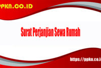 Surat Perjanjian Sewa Rumah